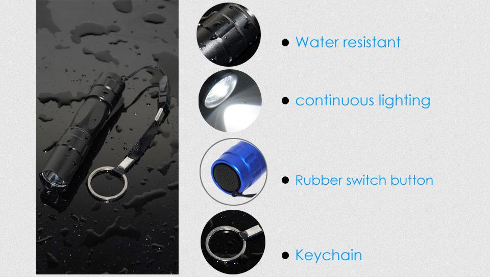 Waterproof Handy Flashlight